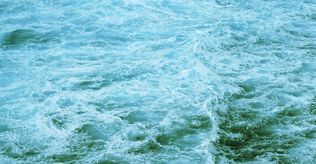 Image showing ovely close-up of a sparkling water surface