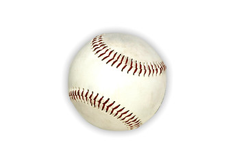 Image showing Baseball ball isolated on white background