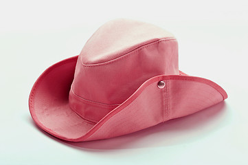 Image showing Red cowboy hat
