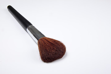 Image showing black cosmetic brush isolated