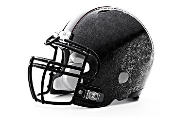 Image showing Black Hockey helmet