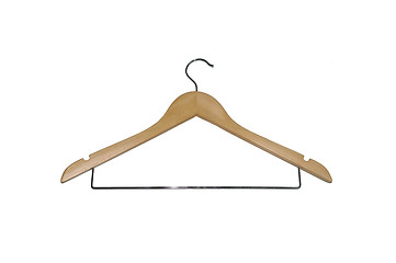 Image showing Coat hanger isolated