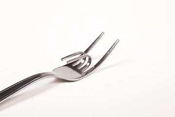 Image showing broken fork