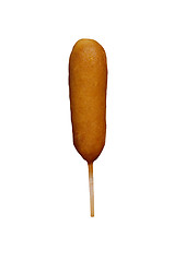 Image showing corn dog isolated on white background