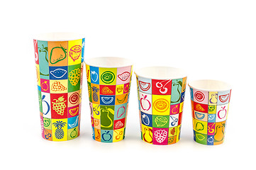 Image showing Refreshment Paper cups