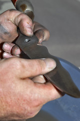 Image showing tool sharpening