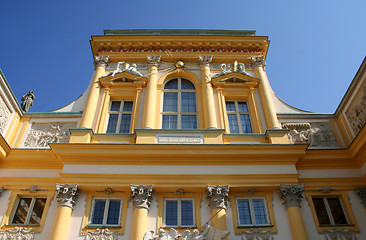 Image showing Beautiful Wilanow Palace