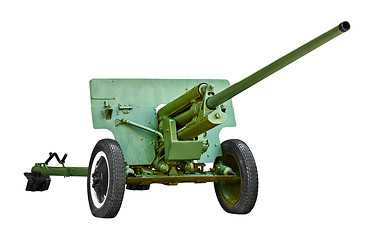 Image showing Russian artillery gun - World War II