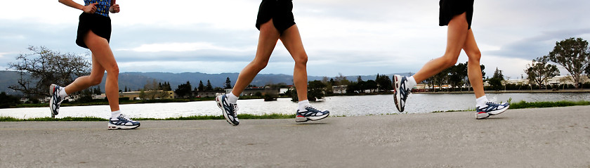 Image showing Running Women