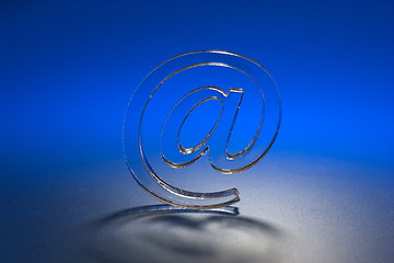 Image showing Symbol  e-mail.