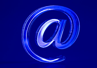 Image showing Symbol  e-mail.