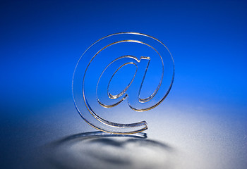 Image showing Symbol  e-mail.