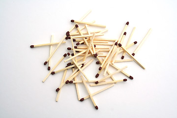 Image showing Match sticks
