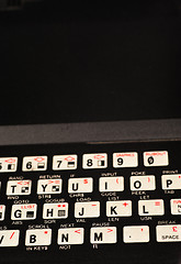 Image showing Old computer detail