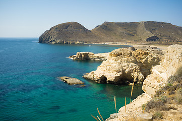 Image showing Cabo de Gata coastline