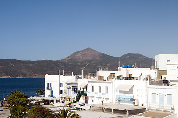 Image showing Adamas town  Milos Greek Island Cyclades Greece