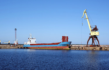 Image showing Cargoship