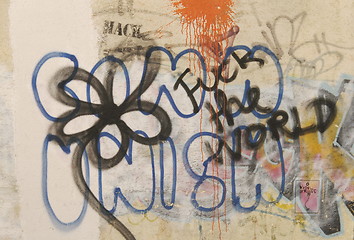 Image showing grafitti scene