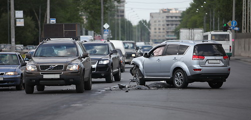 Image showing  Crash at the crossroads 