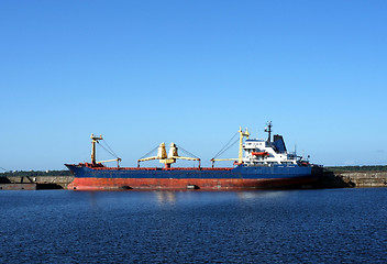 Image showing Cargoship