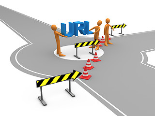 Image showing Website Redirection