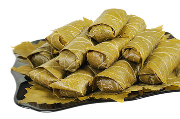 Image showing Dolma on a plate