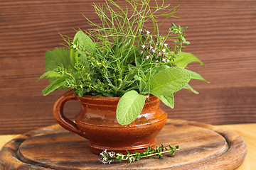 Image showing Aromatic herbs