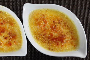 Image showing Creme brulee