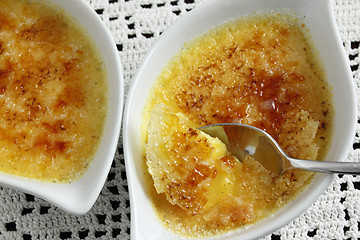 Image showing Creme brulee