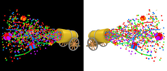 Image showing Party Cannon