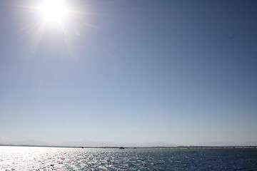 Image showing beautiful weather at sea