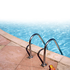 Image showing blue swimming pool
