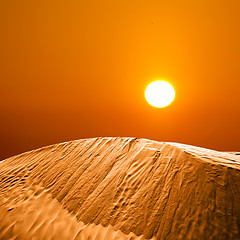 Image showing african desert