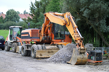 Image showing road construction