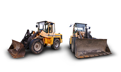 Image showing industrial construction vehicles