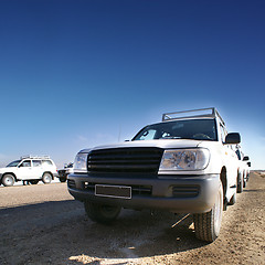 Image showing Jeep on the road