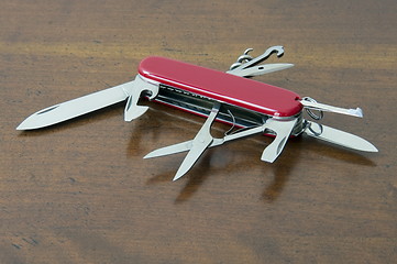 Image showing Swiss army knife