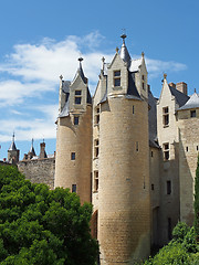 Image showing Montreuil Bellay castle, France.