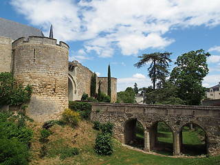 Image showing Montreuil Bellay castle, France.