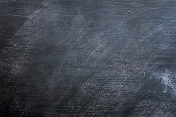 Image showing Blank smudged blackboard