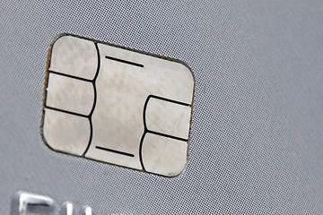 Image showing chip of a credit card 