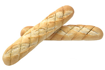 Image showing Garlic baguette