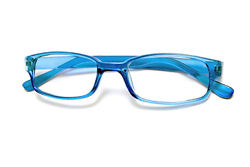 Image showing Blue glasses 