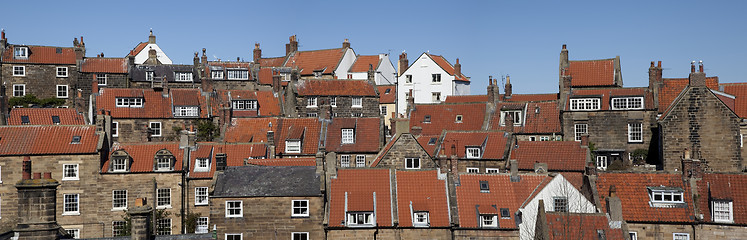 Image showing Robin Hoods Bay cottages