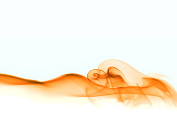 Image showing Wave and smoke background