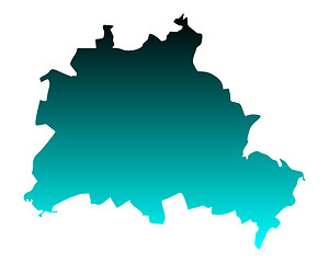 Image showing Map of Berlin