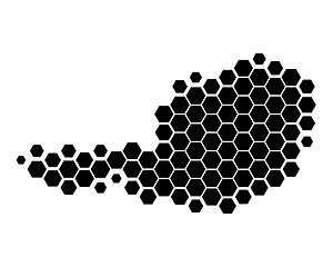 Image showing Map of Austria