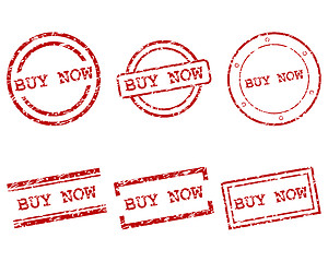 Image showing Buy now stamps