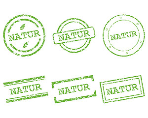 Image showing Natur stamps