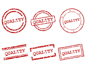 Image showing Quality stamps